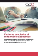 Factores asociados al rendimiento académico 6200386374 Book Cover