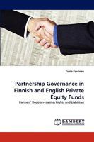 Partnership Governance in Finnish and English Private Equity Funds 3838335783 Book Cover