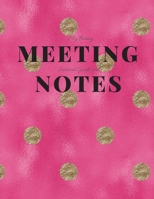 My Boring Meeting Survival Guide and Notes: 8.5x11 Meeting Notebook and Puzzle Book 1088495877 Book Cover