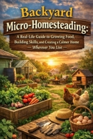 Backyard Micro-Homesteading: A Gentle, Real-Life Guide to Growing Food, Building Skills, and Creating a Calmer Home — Wherever You Live B0GDQR33CP Book Cover