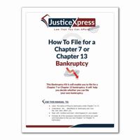 How to File for a Chapter 7 or Chapter 13 Bankruptucy 1736125702 Book Cover