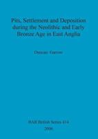 Pits, Settlement and Deposition during the Neolithic and Early Bronze Age in East Anglia 1841717487 Book Cover