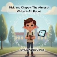 Nick and Chappy: The Almost Write-It-All Robot B0GPK43FNS Book Cover