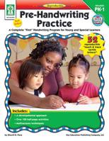 Pre-Handwriting Practice: A Complete "First" Handwriting Program for Young and Special Learners 1933052023 Book Cover