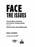 Face the Issues: Intermediate Listening and Critical Thinking Skills, Second Edition 013199218X Book Cover