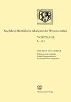 Politische Und Rechtliche Entwicklungstendenzen Der Europaischen Integration: 399. Sitzung Am 19. Februar 1997 in Dusseldorf 353107363X Book Cover