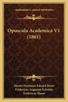 Opuscula Academica V1 1165432226 Book Cover