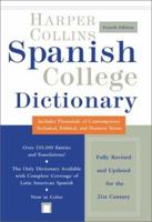 HarperCollins Spanish-English College Dictionary 0060082410 Book Cover