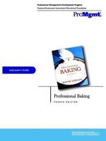 Professional Baking Instructor's Guide, Fourth EDI Tion 0471477753 Book Cover