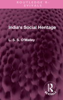 India's Social Heritage 0700700455 Book Cover
