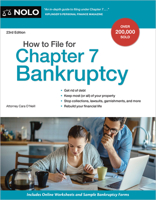 How to File for Chapter 7 Bankruptcy 141333105X Book Cover