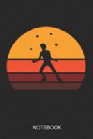 Notebook: A5 (6x9 in) Notizbuch I 110 Seiten I Punktraster I Jongleur Journal für Hobby-Jugglers 1691913243 Book Cover