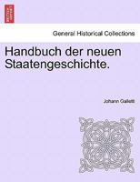 Handbuch Der Neuen Staatengeschichte. 1241466017 Book Cover