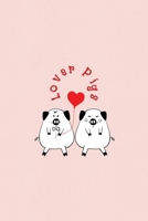 Lover Pigs: Valentine's Day Gift - ToDo Notebook in a cute Design - 6 x 9 (15.24 x 22.86 cm) 1654964573 Book Cover