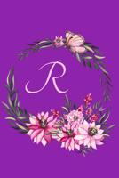 R: Custom Personalized Recipe Notebook Perfect Keepsake for Your Favorite Recipes 1097622290 Book Cover