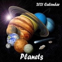 Planets Calendar 2021: Planets 2021 Mini Wall Calendar 16 Months B08S2NFGF7 Book Cover