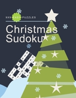 Christmas Sudoku 9X9 Easy Puzzles: 200 Sudoku Puzzles Book Easy & Medium Sudoku Puzzles For Adults B08M2BC5H9 Book Cover