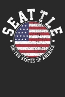 Gift Notebook: Seattle Vintage Dot Grid 6x9 120 Pages 1699195528 Book Cover