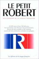 Le Nouveau Petit Robert Dictionnaire De La Langue Francaise 2850365068 Book Cover
