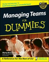 Managing Teams for Dummies 0764554085 Book Cover