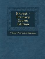 Khvost 1022786563 Book Cover