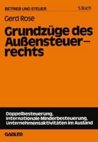 Grundzuge Des Aussensteuerrechts 3663020312 Book Cover