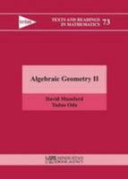 Algebraic Geometry II 9380250800 Book Cover