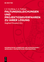 Faltungsgleichungen Und Projektionsverfahren Zu Ihrer Lösung 3112717929 Book Cover