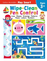Play Smart Wipe-Clean Pen Control Ages 3-5: Dry Erase Handwriting Practice: Preschool Activity Book 4056212422 Book Cover