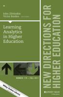 Learning Analytics in Higher Education: New Directions for Higher Education, Number 179 1119443822 Book Cover