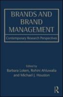 Brands and Brand Management: Contemporary Research Perspectives 1841697591 Book Cover
