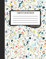 Composition Notebook: College Ruled: 100+ Lined Pages Writing Journal: Modern Abstract Confetti 0854 1646080858 Book Cover