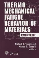 Thermomechanical Fatigue Behavior of Materials 080312001X Book Cover