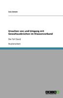 Ursachen Von Und Umgang Mit Gewaltausbruchen Im Klassenverband 3656043930 Book Cover