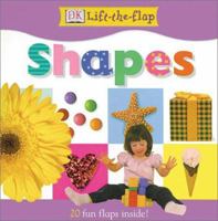 DK Lift the Flap Shapes Board Book 078948546X Book Cover