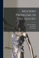 Modern Problems in Psychiatry 1013784510 Book Cover