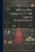 Recueil De Formules Et De Tables Numériques 102065581X Book Cover