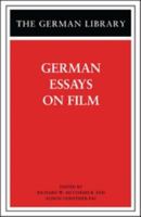 German Essays on Film (German Library) 0826415075 Book Cover