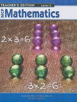 MCP Mathematics Level C Teacher's Edition 0765260611 Book Cover