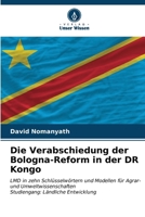 Die Verabschiedung der Bologna-Reform in der DR Kongo (German Edition) 6206674258 Book Cover