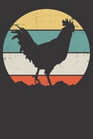 Notebook: Rooster College Ruled 6x9 120 Pages 1088687946 Book Cover