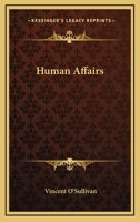 Human Affairs 1279180501 Book Cover