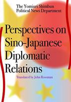 Perspectives on Sino-Japanese Diplomatic Relations 491605587X Book Cover