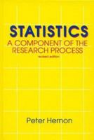 Statistics: A Component of the Research Process 1567500935 Book Cover