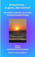 Entspannung - ja, aber welche?: Kleiner Ratgeber durch den Entspannungsdschungel (German Edition) B0DVG4VT7B Book Cover