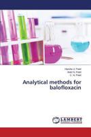 Analytical Methods for Balofloxacin 3659519588 Book Cover