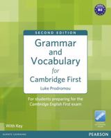 Grammar and Vocabulary for First Certificate 058240018X Book Cover