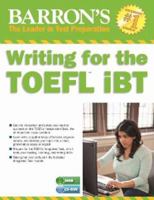 Barron's Writing for the TOEFL iBT: with Audio CDs 1438070896 Book Cover