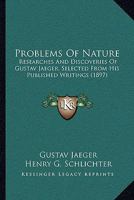 Problems of Nature 1014888387 Book Cover