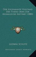 Der Sogenannte Verstand Der Tiere 1160444455 Book Cover
